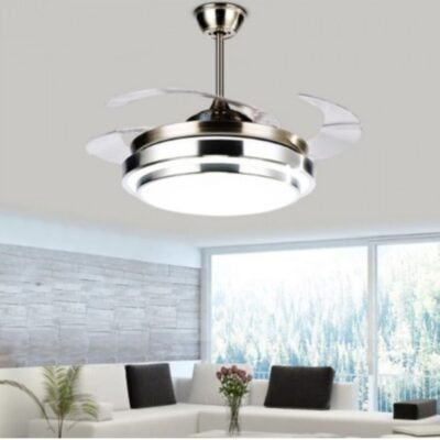 LED Ceiling Fan With Foldable Blades