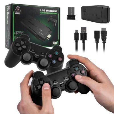 Retro HDMI Game Console + 2 x Wireless Controllers